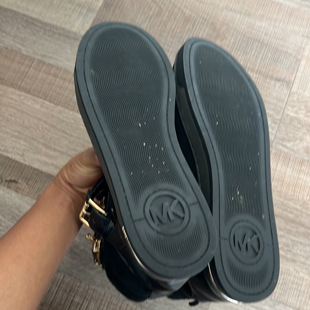SOLD - Michael Kors Glam Studded Patent Leather High-Top Sneaker - Picture 8 of 11